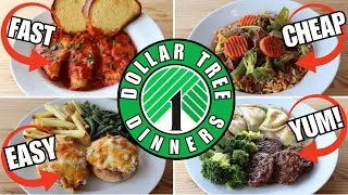 Thumbnail: Dollar Tree Dinners | Delicious, Fast, Easy & CHEAP!!