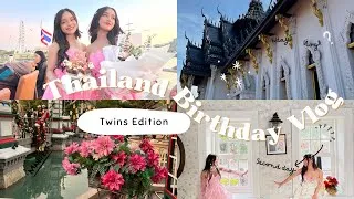 Thumbnail: We went to Thailand for our 18th bday! 🎁🌟 / Planned the whole tour✈️/ FABETWINS
