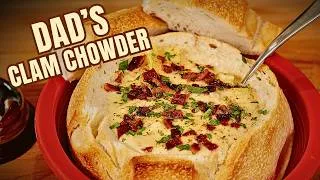 Thumbnail: Clam Chowder Bread Bowl — A Father's Day Recipe Worth Remembering