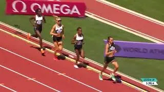Thumbnail: FAITH KIPYEGON BREAKS HER OWN WORLD RECORD IN WOMEN’S 1500M  Wanda Diamond League