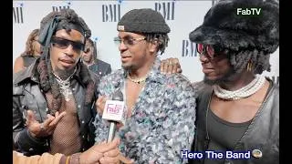 Thumbnail: Hero The Band Talks Music, Brotherhood at the BMI R&B/Hip-Hop Awards 🎸🔥🌎