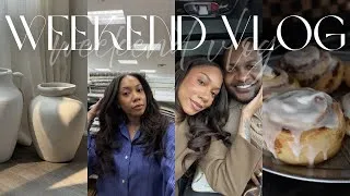 Thumbnail: weekend vlog | back at church, home shopping, getting organized, & more 
