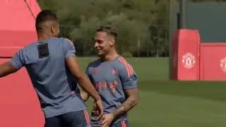 Thumbnail: Anthony first training at Manchester United| Inside Training
