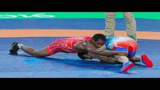 Thumbnail: J'den Cox Wins Bronze In Men's 86Kg Freestyle Wrestling-Rio Olympics 2016