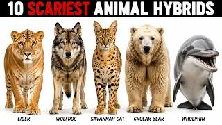 Thumbnail: 10 SCARIEST Animal Hybrids That Actually Exist Explained