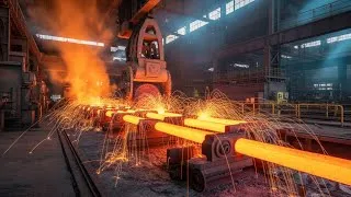 Thumbnail: Amazing Iron Rod Manufacturing Process Inside the Factory