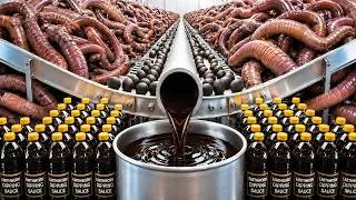 Thumbnail: Inside the Factory Turning Millions of Earthworms into Divine Dipping Sauce | Full Process