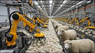 Thumbnail: Inside a Modern Wool Factory: How Rough Fleece Becomes Silk-Soft Fabric (Full Process)