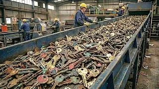 Thumbnail: How Old Keys Are Turned Into Luxury Door Handles | Full Recycling Process