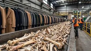 Thumbnail: Inside the Animal Bone Recycling Process | How Animal Bones Become Luxury Coat Buttons