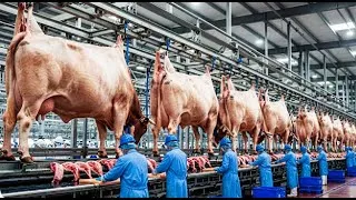 Thumbnail: Brahma Cow Leather Processing | Step by Step Factory Method.
