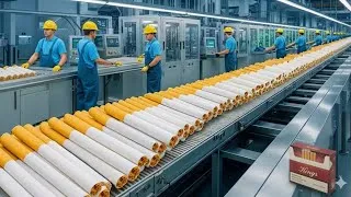 Thumbnail: Inside The World's Largest Cigarette Factory| Full Process Explained 