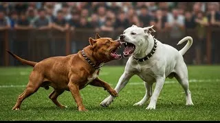 Thumbnail: Trained Dogo Argentino vs  Pitbull: The Ultimate Strength Showdown!