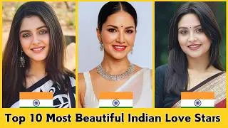 Thumbnail: Top 10 Most Beautiful Indian Love Stars in 2026 😍 | India's Most Gorgeous Romantic Icons