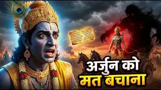 Thumbnail: जब श्रीकृष्ण को भविष्य से संदेश आया " अर्जुन को मत बचाना”