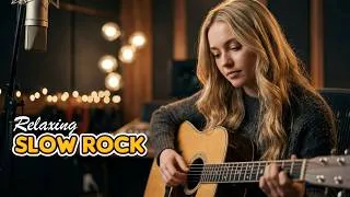 Thumbnail: Slow Rock Guitar 🎸 | Peaceful Soft Rock for Work and Reading
