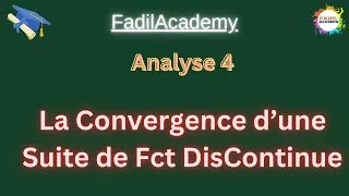 Thumbnail: Analyse 4: La convergence Uniforme d'une suite des fonction NON CONTINUE