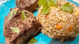 Thumbnail: MIDDLE EASTERN  Recipe / Lamb with Freekeh & veggies