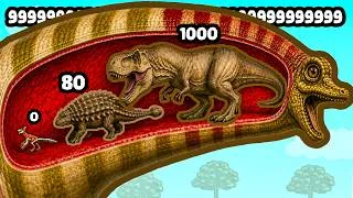 Thumbnail: Can I Evolve into THE FATTEST BRACHIOSAURUS in Roblox?