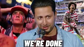 Thumbnail: America Pretended to Like Soccer | Fahim Works on Stuff