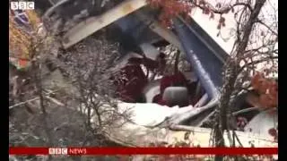 Thumbnail: Falling rock derails train in French Alps