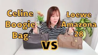 Thumbnail: Celine Boogie Bag vs Loewe Amazona 28 | Which Would I Pick? #celine #loewe #vintagebag