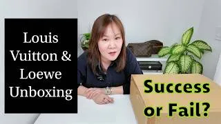 Thumbnail: A Fail or Success? 🤞🏼 Vintage Louis Vuitton & Loewe Unboxing #louisvuitton  #loewe