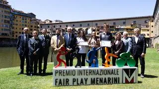 Thumbnail: 30° Premio Internazionale Fair Play Menarini - Premio speciale Fiamme Gialle "Studio e Sport"