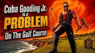 Thumbnail: Cuba Gooding Jr. Golfing at Ocean Trails Golf Course in 1999