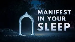 Thumbnail: manifest while you sleep, somatic guided journey
