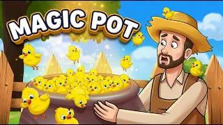 Thumbnail: Magic Pot & 3 Dancing Princesses ✨ | Fairy Tales and Stories for Kids