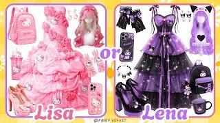 Thumbnail: Lisa vs Lena 😍 fun crazy edition 💕😍#lena #lisa #lisaandlena #lisaorlena #viral #cute #barbie #kuromi