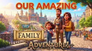 Thumbnail: Our Amazing Family Trip | Slow English Story | Family Travel Adventure | Learn English with Stories