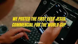 Thumbnail: Vlog - Posting The First Ever Jesus World Cup Commercial