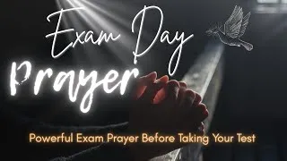 Thumbnail: ✨ Powerful Prayer for Passing the Exam | Focus, Calm, and Divine Guidance