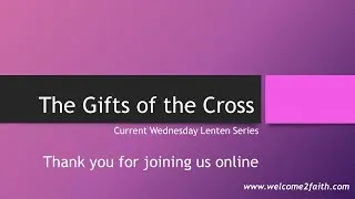 Thumbnail: February 24, 2021 Wednesday Lenten Service at Faith Lutheran Church, Pleasant Hill, CA