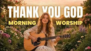 Thumbnail: THANK YOU GOD 🙏 Best Morning Worship Songs 2026 | Peaceful Christian Prayer Music