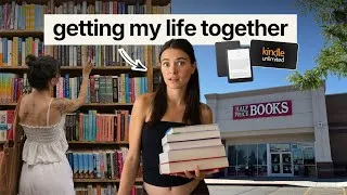 Thumbnail: Ultimate Summer Bookish Reset (Bookstores, Book Haul, Shelf Organization)