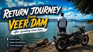 Thumbnail: Return Journey from Veer Dam | Relaxing Motorcycle Ride