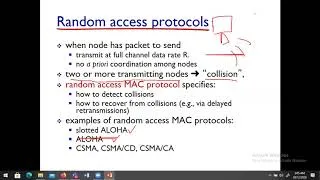 Thumbnail: Lecture 30: Multiple Medium Access Link Protocols