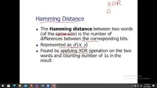Thumbnail: Lecture 27: Data Link Layer Services | Error Detection Techniques | Hamming Distance