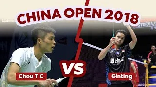 Thumbnail: Ginting vs Chou T C [ SF CHINA OPEN 2018 ]