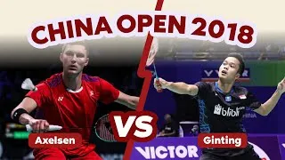 Thumbnail: Ginting vs Axelsen [ R16 CHINA OPEN 2018 ]