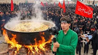 Thumbnail: Inside Afghanistan's Muharram Tradition 🇦🇫 | Giant Qabili Palaw for Thousands 9000 