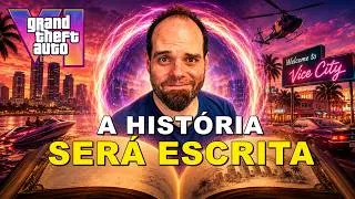 Thumbnail: Chegou. A história será escrita com GTA 6.