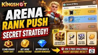 Thumbnail: How to increase Ranking in ARENA | SECRET Trick... Kingshot Guides