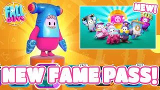 Thumbnail: NEW Aquatic Antics Fame Pass in FALL GUYS