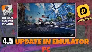 Thumbnail: ✅ How to Play BGMI 4.5 Update on Emulator PC | Laptop | BGMI 4.5 Update on LD Player 9 Emulator