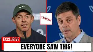 Thumbnail: PGA Tour in CHAOS! Rory McIlroy's Private Conversation LEAKED — Brian Rolapp Under Fire Again