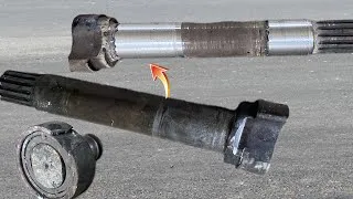 Thumbnail: incredible Job This Mechanic Did a Trailer Wheel Hub camshaft repair || How to repair camshaft